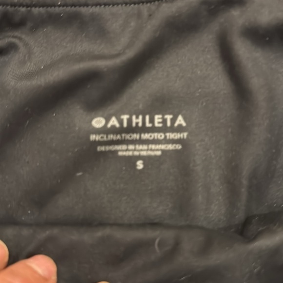 Athleta Inclination Moto Tight- Size Small - Picture 2 of 4